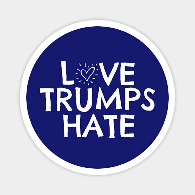 Love Trumps Hate Magnet by nyah14